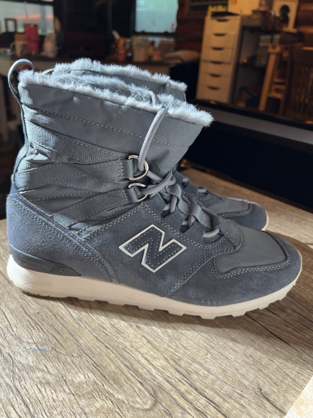New Balance Tokyo Design Studio 510 Sneakerboots Women’s 8.5 Ash Blue - Picture 2 of 12